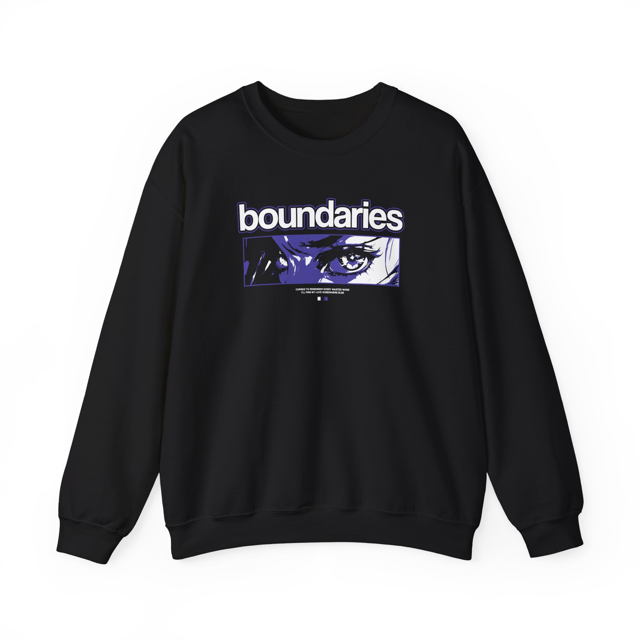 Boundaries Cursed to Remember Unisex Heavy Blendâ„¢ Crewneck Sweatshirt