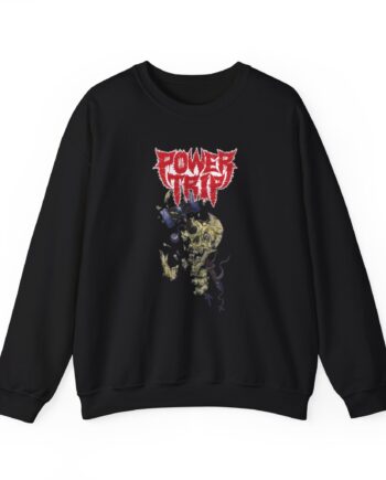 Power Trip Hammer Skull Unisex Heavy Blend™ Crewneck Sweatshirt