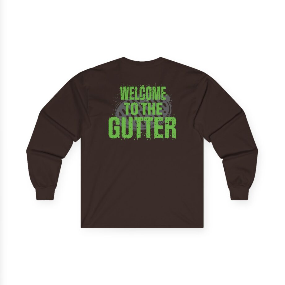 Overkill Welcome to the Gutter Raglan Unisex Ultra Cotton Long Sleeve Tee
