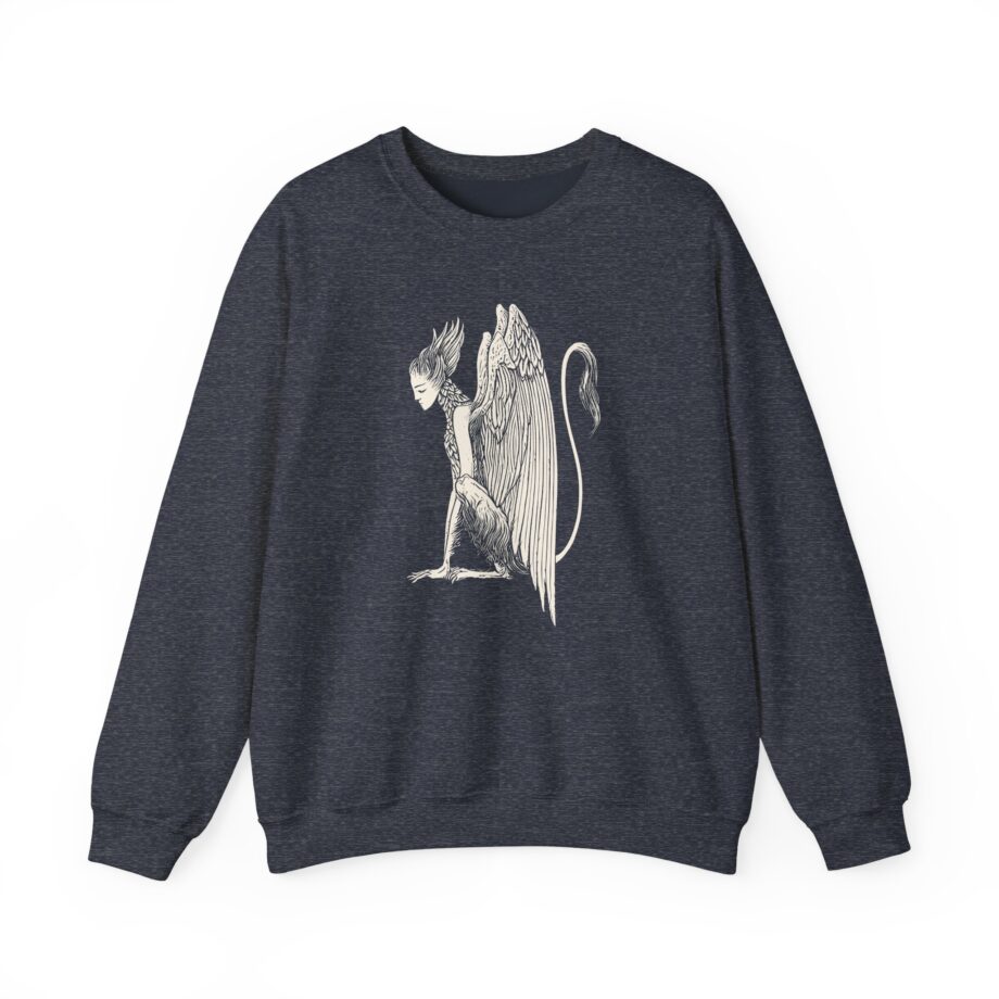 Alcest Spiritual Instinct Back Logo Unisex Heavy Blend™ Crewneck Sweatshirt