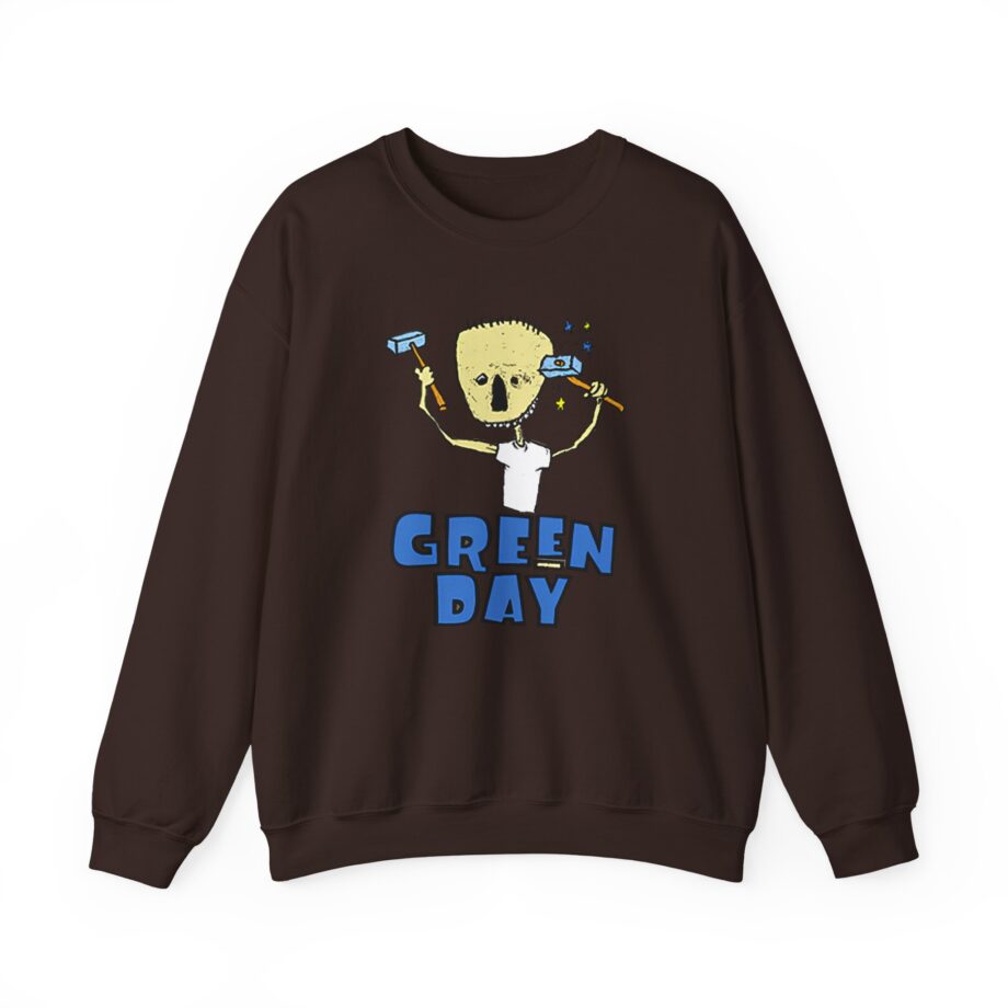 Green Day Nimrod Vintage Hammer Unisex Heavy Blend™ Crewneck Sweatshirt