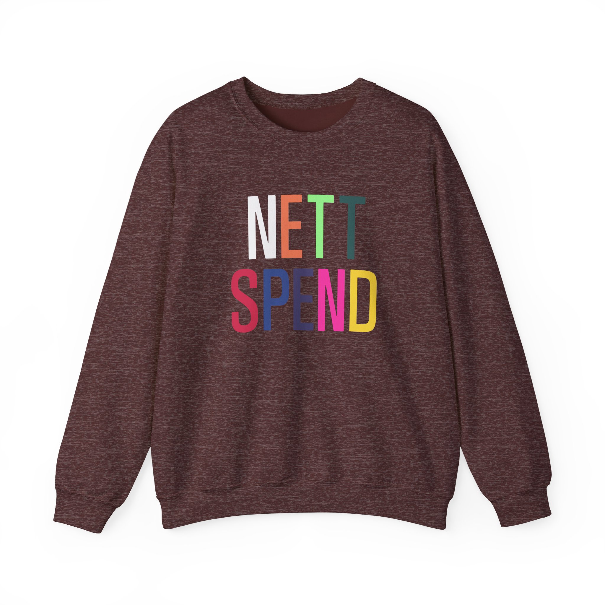 Nettspend Rainbow Unisex Heavy Blendâ„¢ Crewneck Sweatshirt