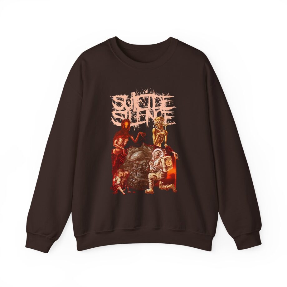 Suicide Silence You Will Die Alone Unisex Heavy Blend™ Crewneck Sweatshirt