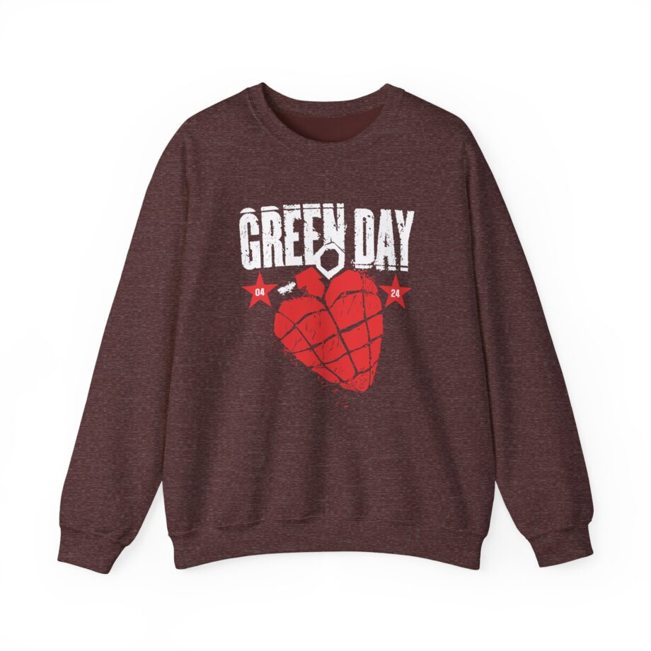 Green Day 20 Years of Idiot Unisex Heavy Blend™ Crewneck Sweatshirt