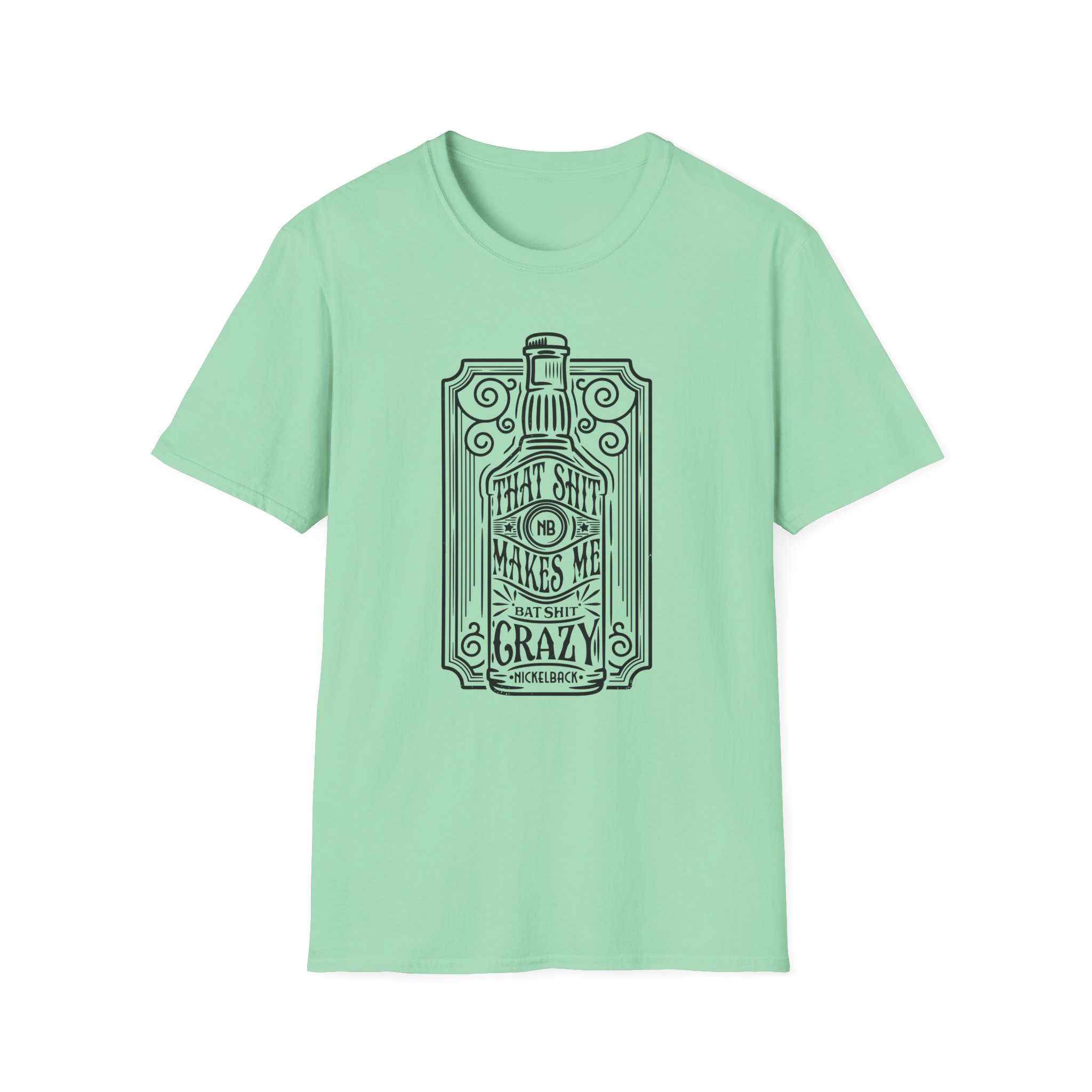 Nickelback Batshit Crazy Unisex Softstyle T-Shirt