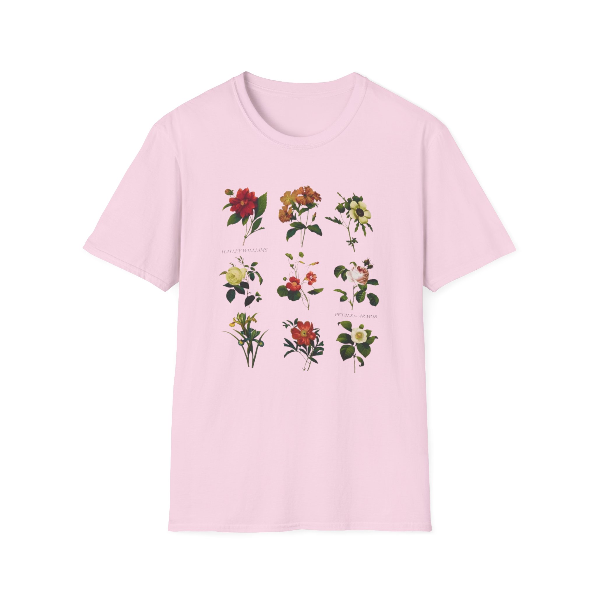 Hayley Williams Petals for Armor Floral Girls Unisex Softstyle T-Shirt