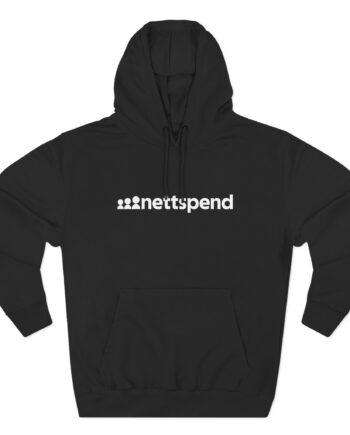 Nettspend Three-Panel Fleece Hoodie