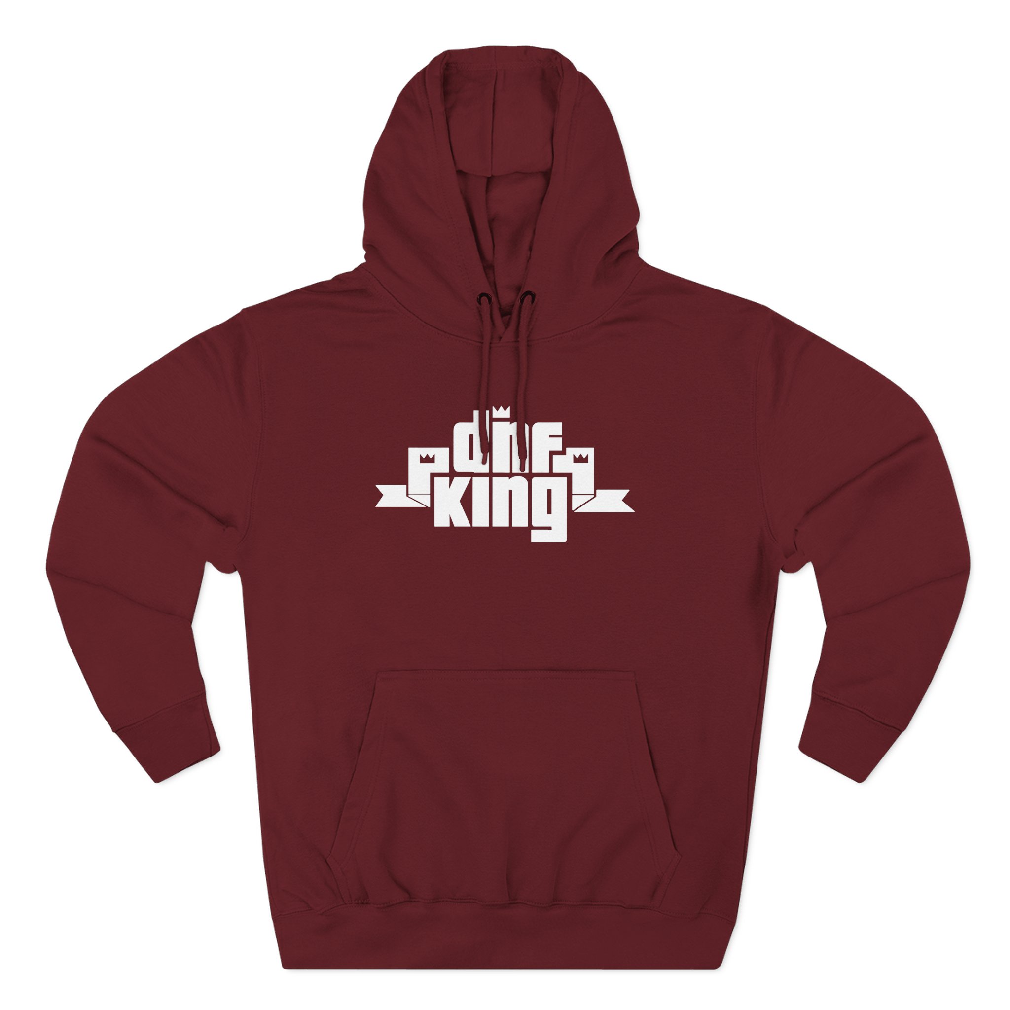 Cookieswirlc Dnf King Three-Panel Fleece Hoodie