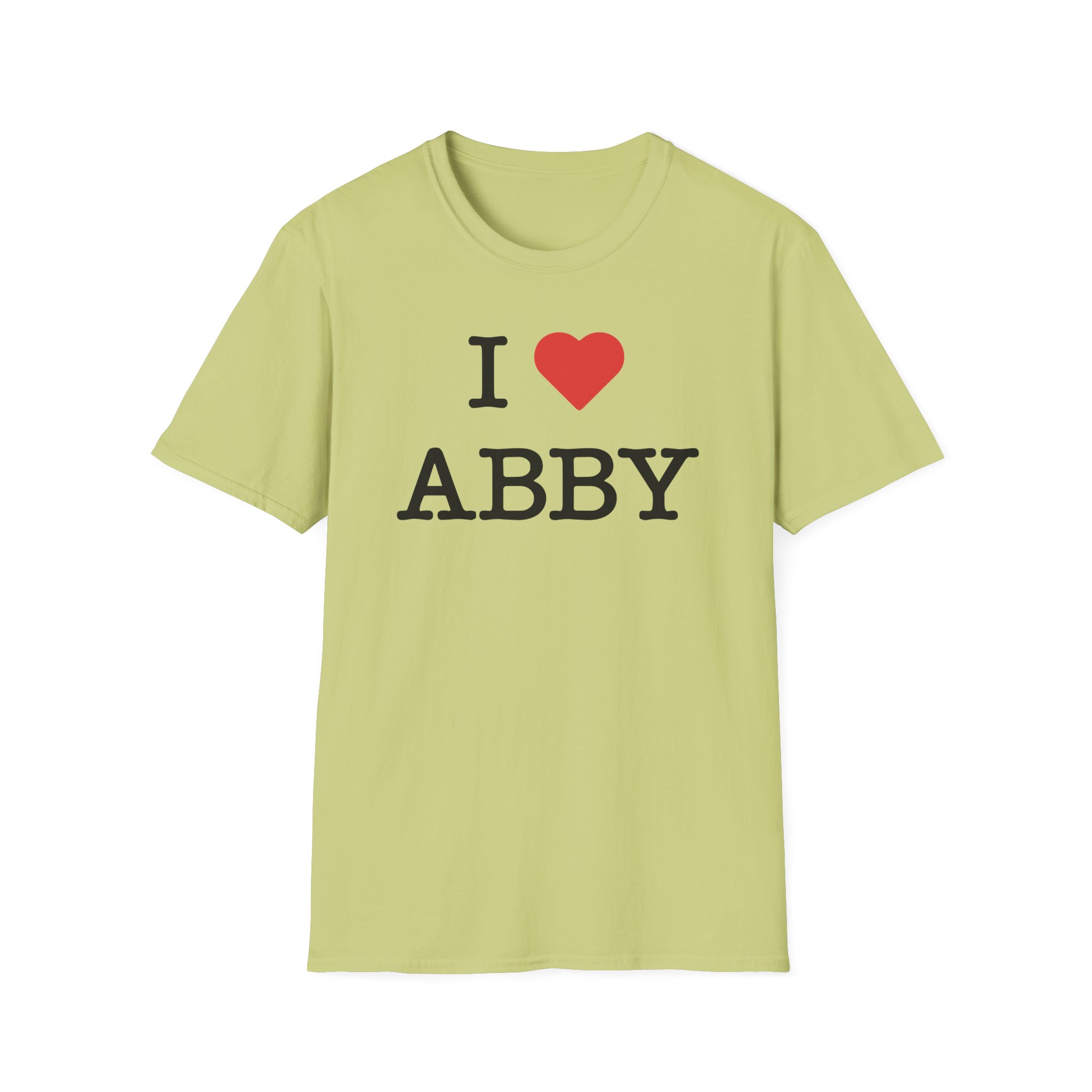 Jon Marianek I Love Abby Unisex Softstyle T-Shirt