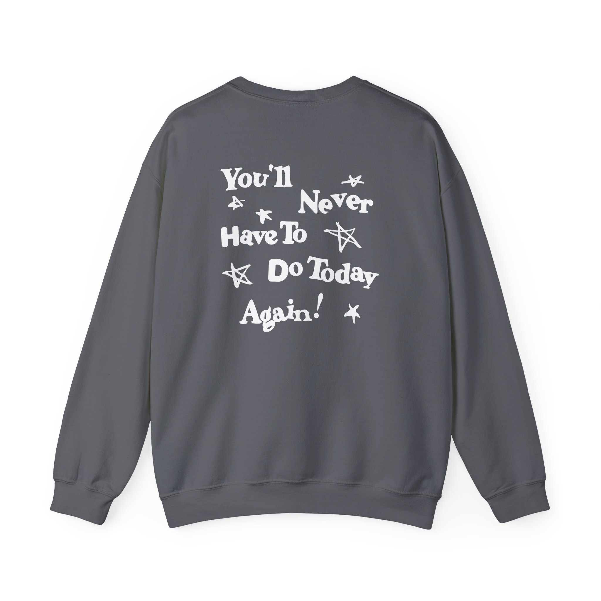 Alex Warren You’ll Never Have to Do Today Again Unisex Heavy Blend™ Crewneck Sweatshirt