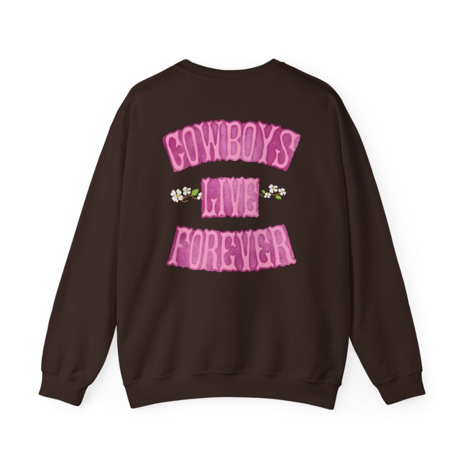 Shaboozey Cowboys Live Forever Unisex Heavy Blend™ Crewneck Sweatshirt