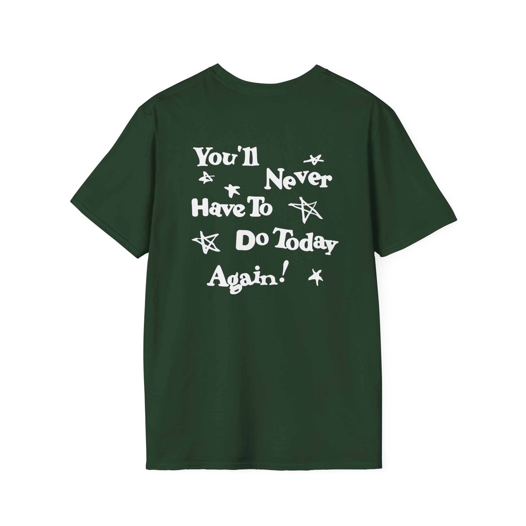 Alex Warren You’ll Never Have to Do Today Again Unisex Softstyle T-Shirt