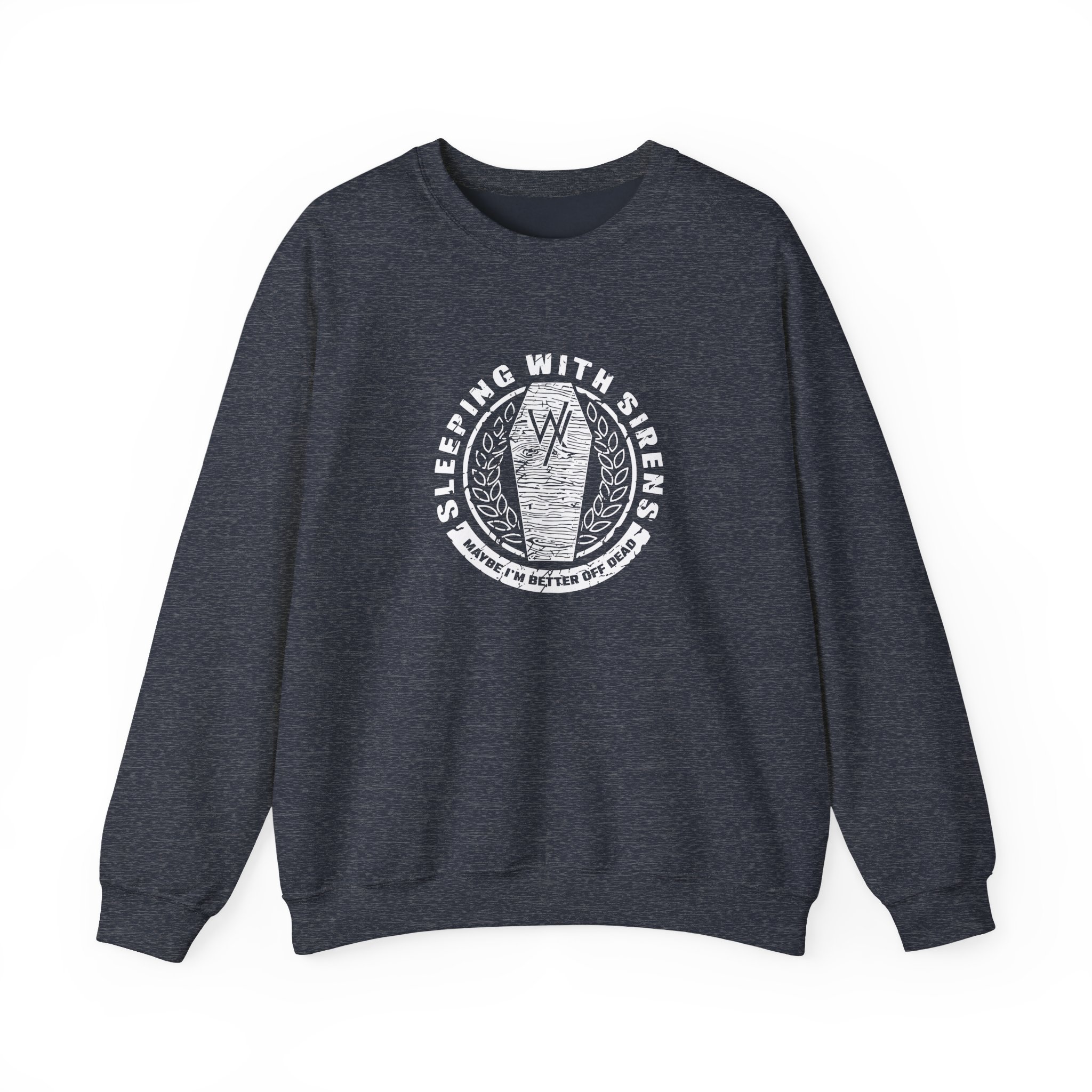 Sleeping With Sirens Coffin Unisex Heavy Blendâ„¢ Crewneck Sweatshirt