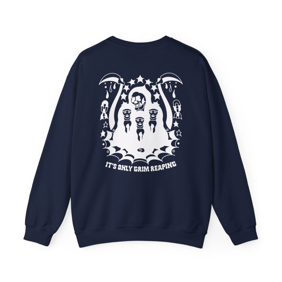 Pup Grim Reaping Unisex Heavy Blend™ Crewneck Sweatshirt