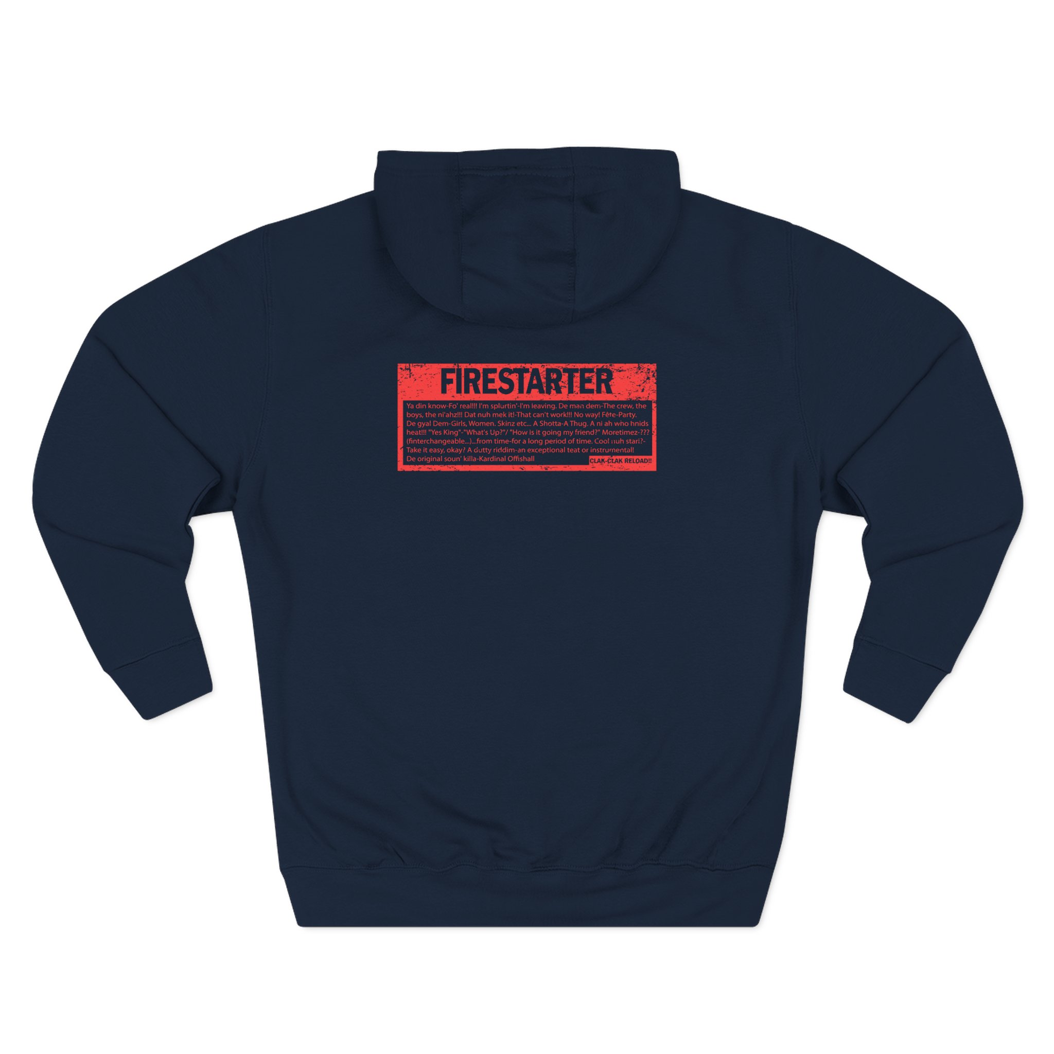 Kardinal Offishall Three-Panel Fleece Hoodie