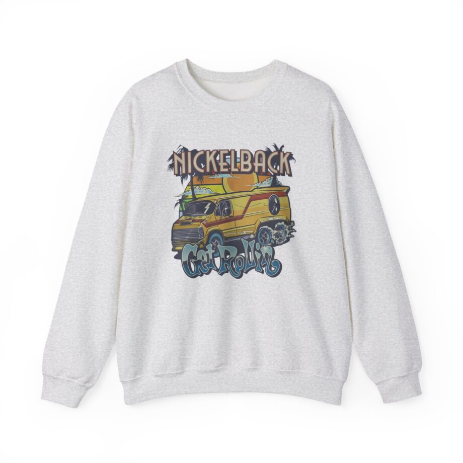 Nickelback Get Rollin Cover Unisex Heavy Blend™ Crewneck Sweatshirt