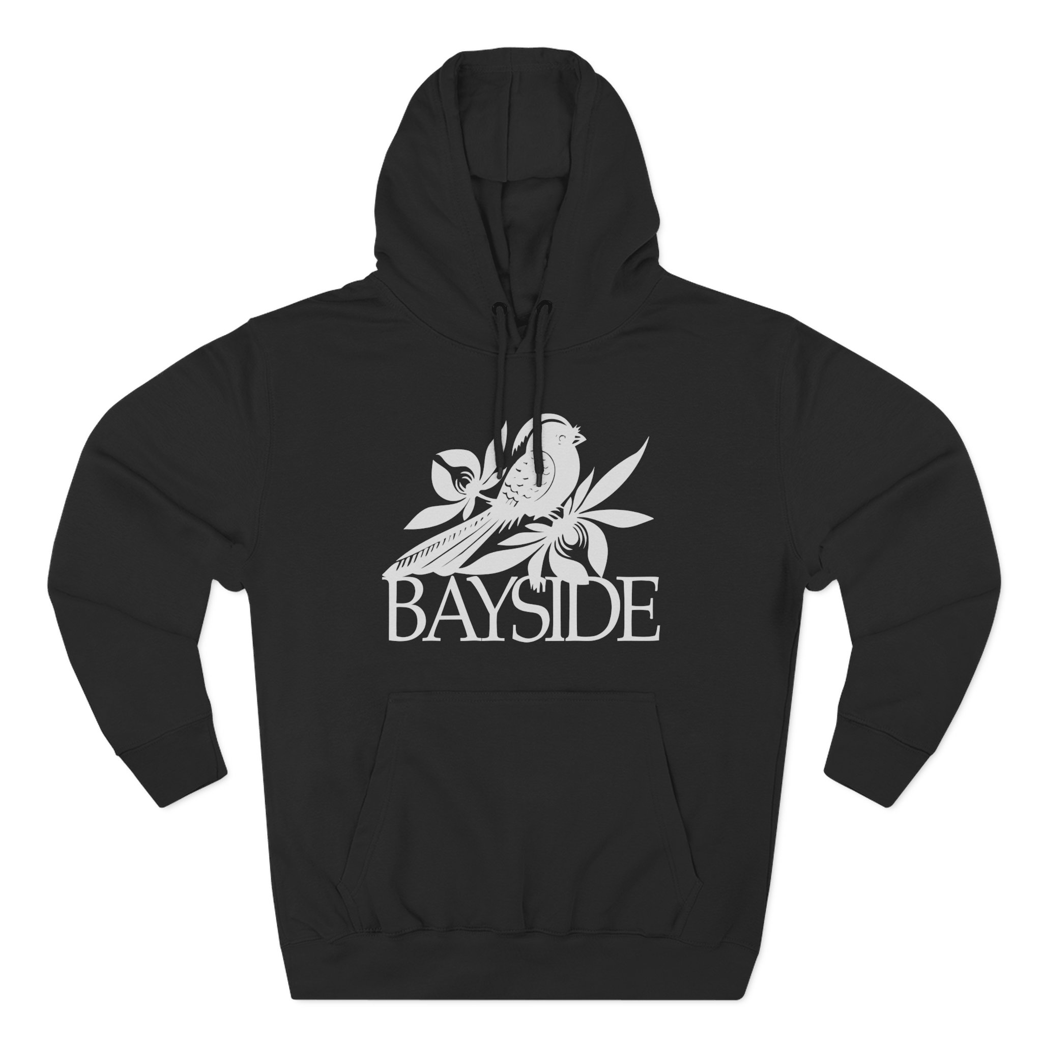 Bayside Basic Bird Three-Panel Fleece Hoodie