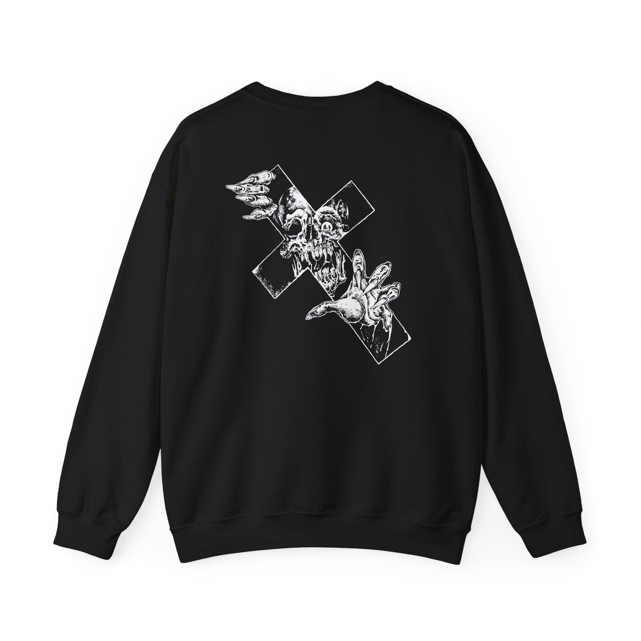 Power Trip Cross Unisex Heavy Blendâ„¢ Crewneck Sweatshirt