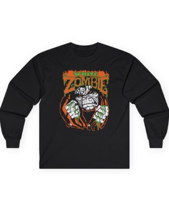 White Zombie Monster Lugosi Unisex Ultra Cotton Long Sleeve Tee