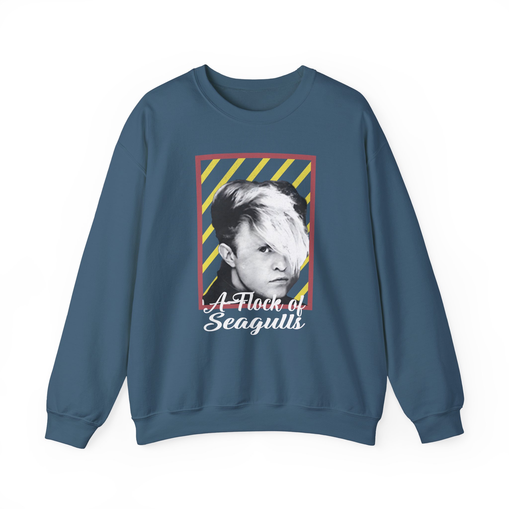 A Flock of Seagulls Neon Unisex Heavy Blendâ„¢ Crewneck Sweatshirt