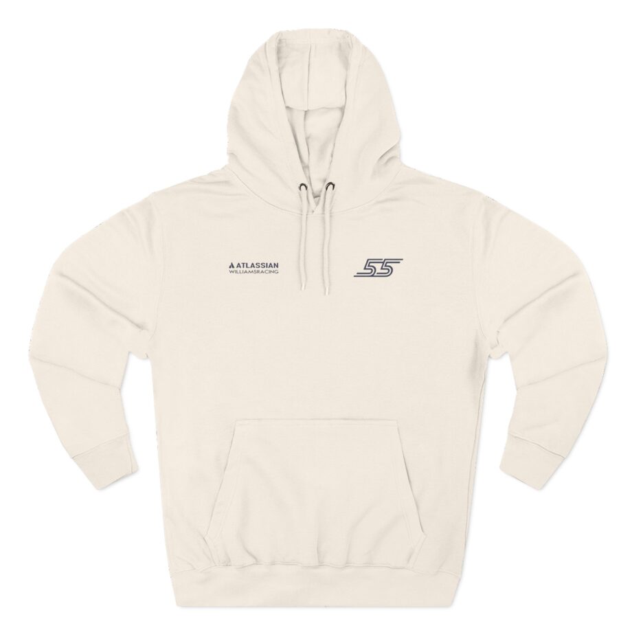 Carlos Sainz Atlassian Williams Racing Three-Panel Fleece Hoodie