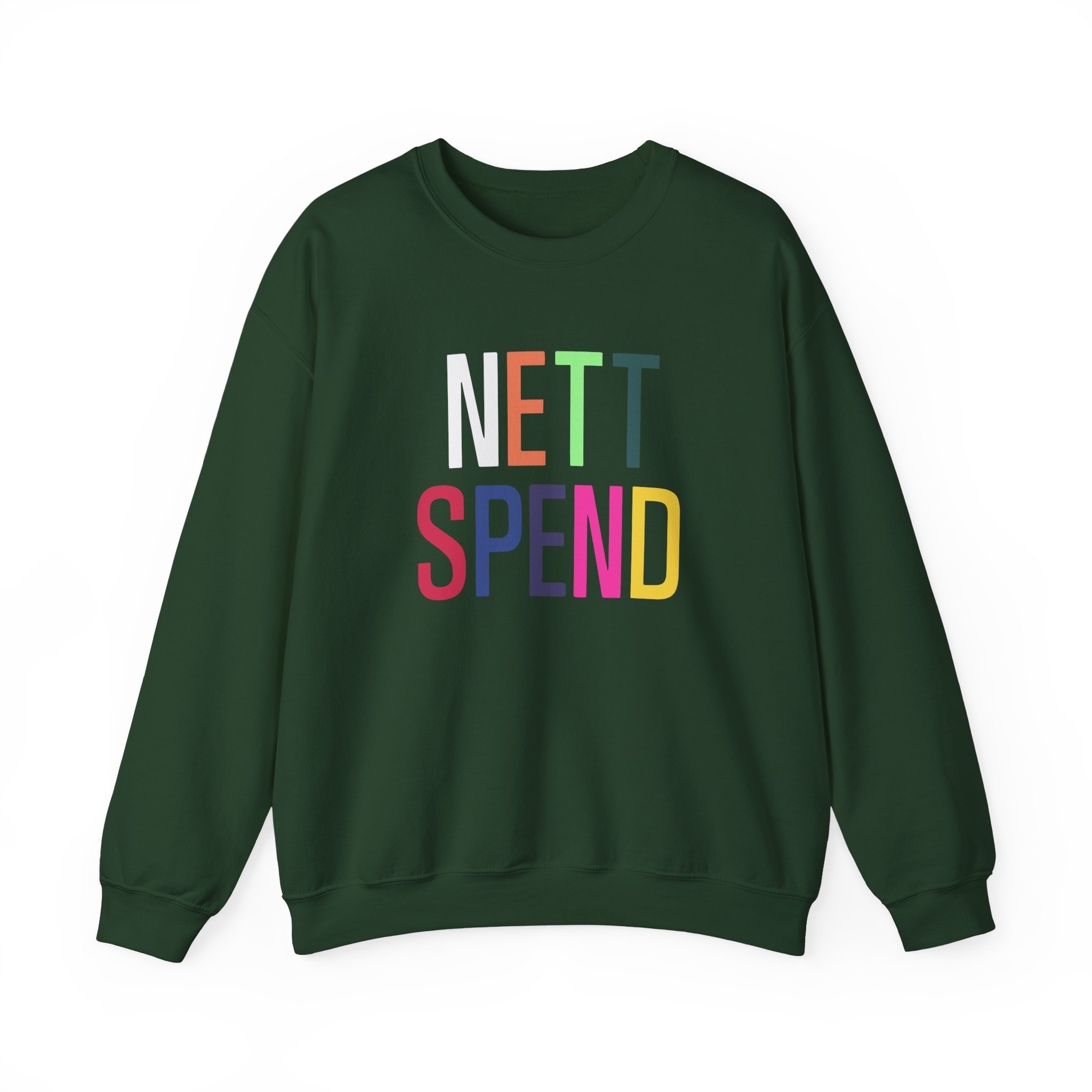 Nettspend Rainbow Unisex Heavy Blendâ„¢ Crewneck Sweatshirt