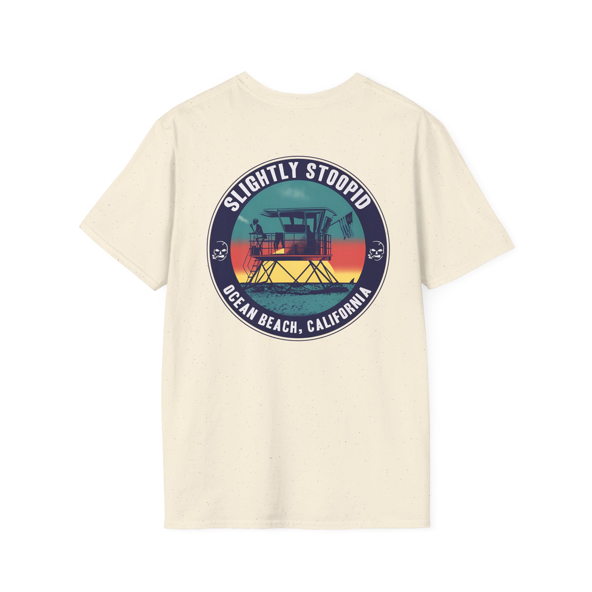 Slightly Stoopid Lifeguard Raglan Unisex Softstyle T-Shirt