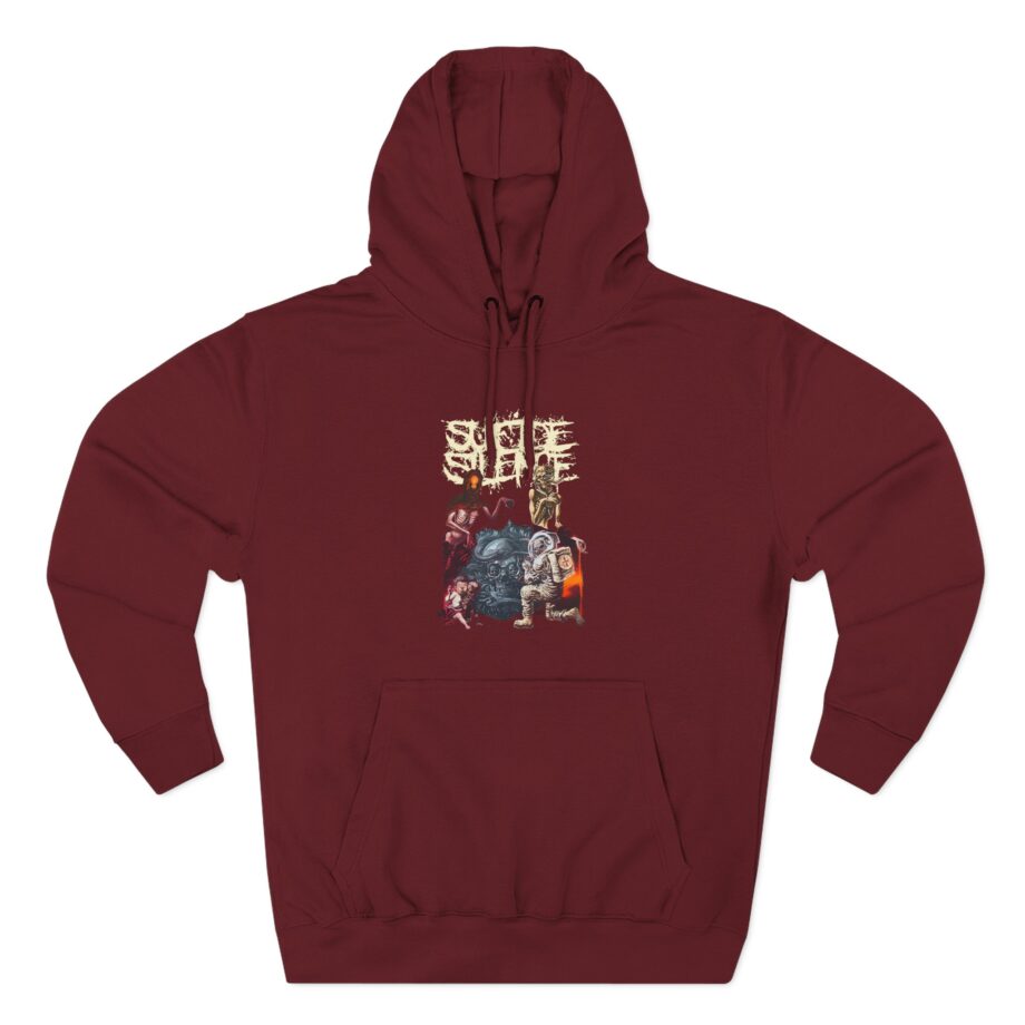 Suicide Silence Rymd Cover Tour 2023 Three-Panel Fleece Hoodie