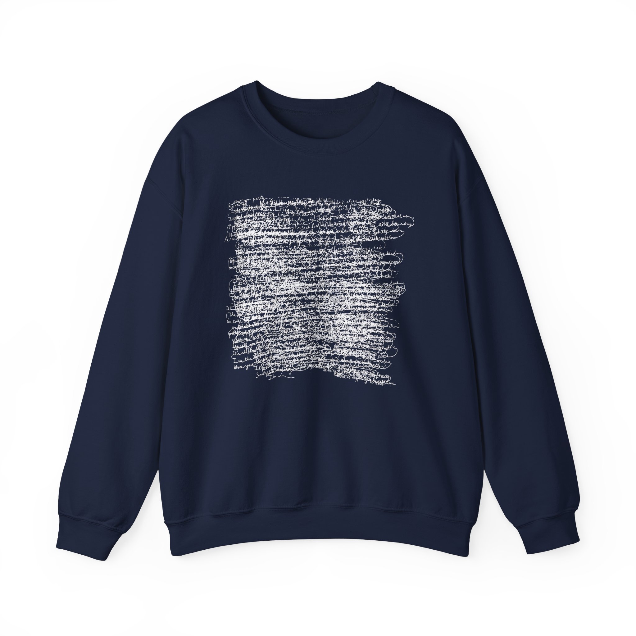 Tom Odell Scribble Unisex Heavy Blendâ„¢ Crewneck Sweatshirt
