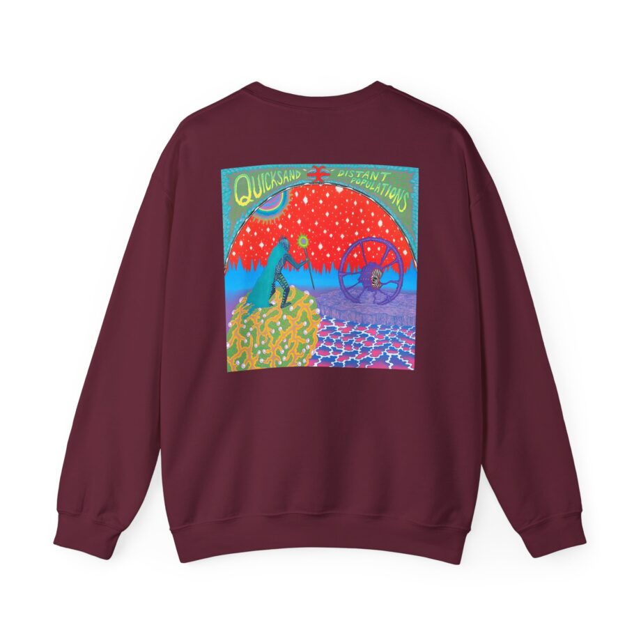 Quicksand Distant Populations Unisex Heavy Blend™ Crewneck Sweatshirt