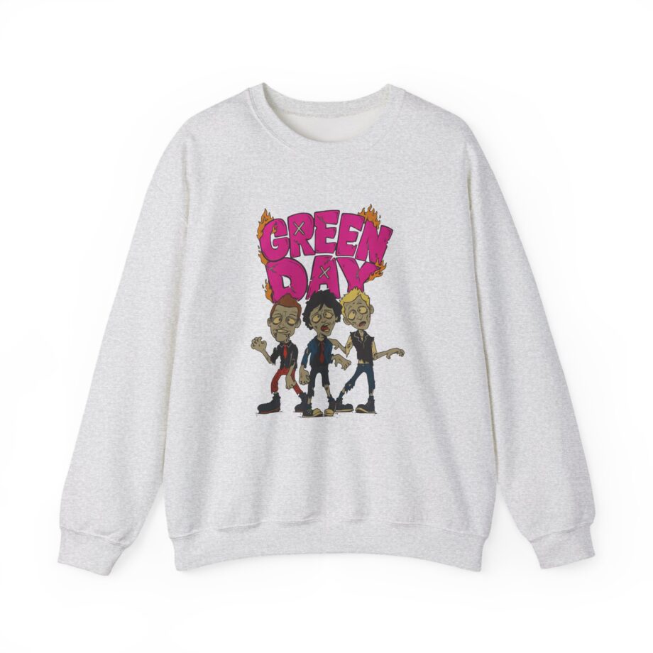 Green Day Walking Green Day Zombie Unisex Heavy Blend™ Crewneck Sweatshirt