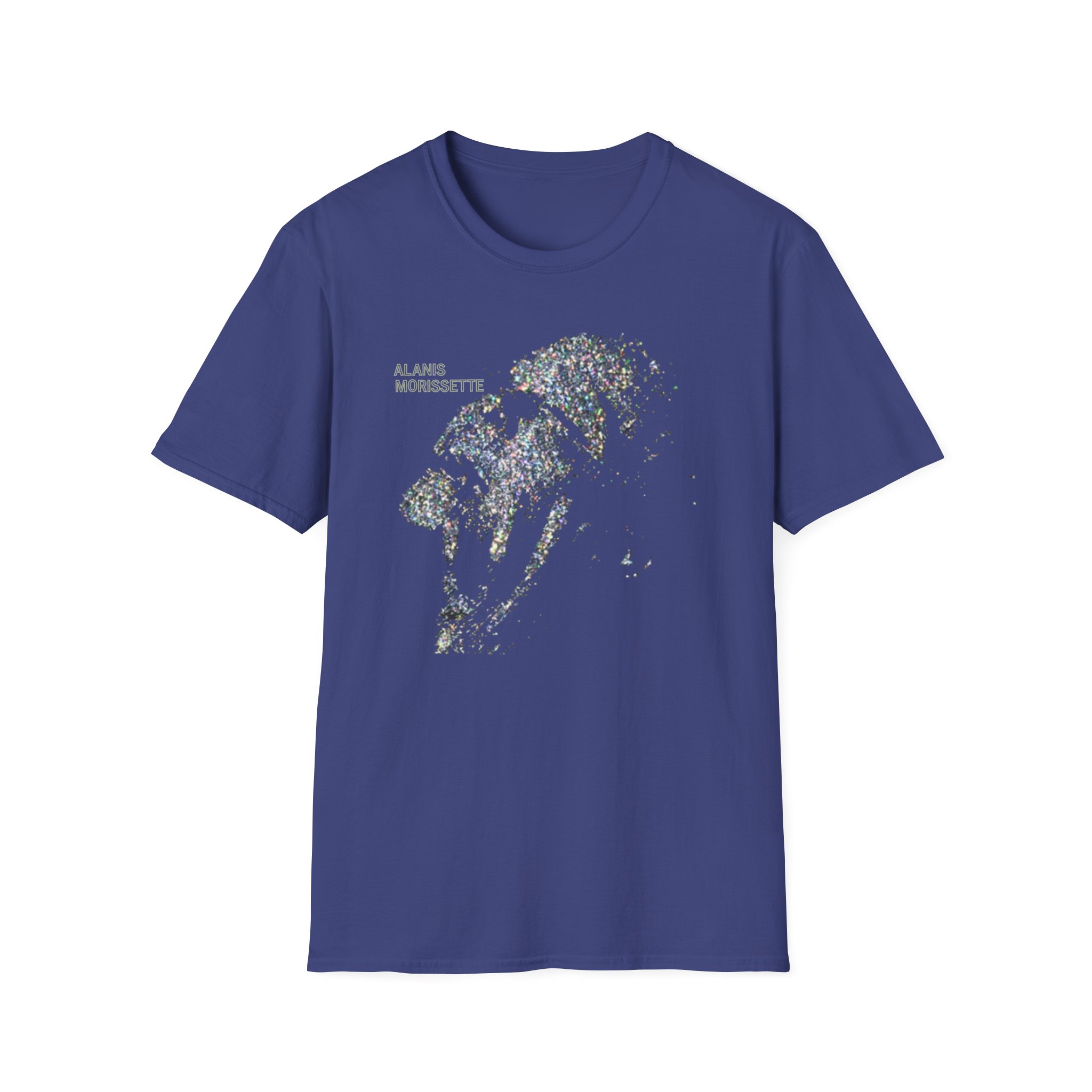 Alanis Morissette Such Pretty Forks Glitter Unisex Softstyle T-Shirt