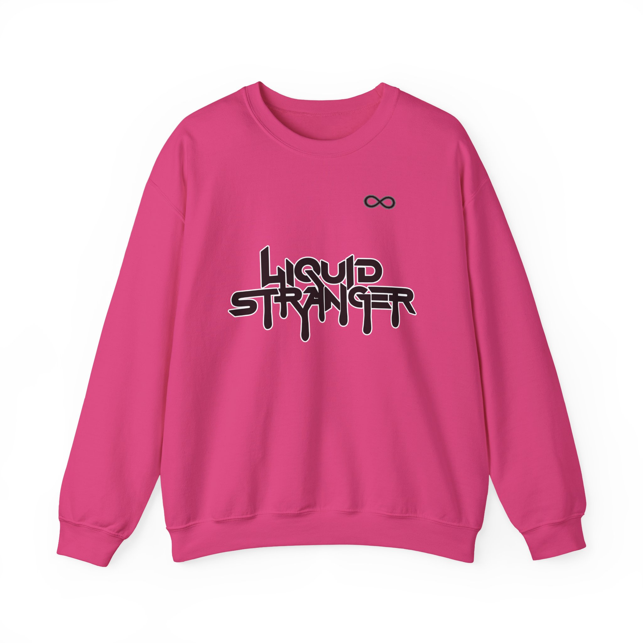 Liquid Stranger Geometric Unisex Heavy Blendâ„¢ Crewneck Sweatshirt