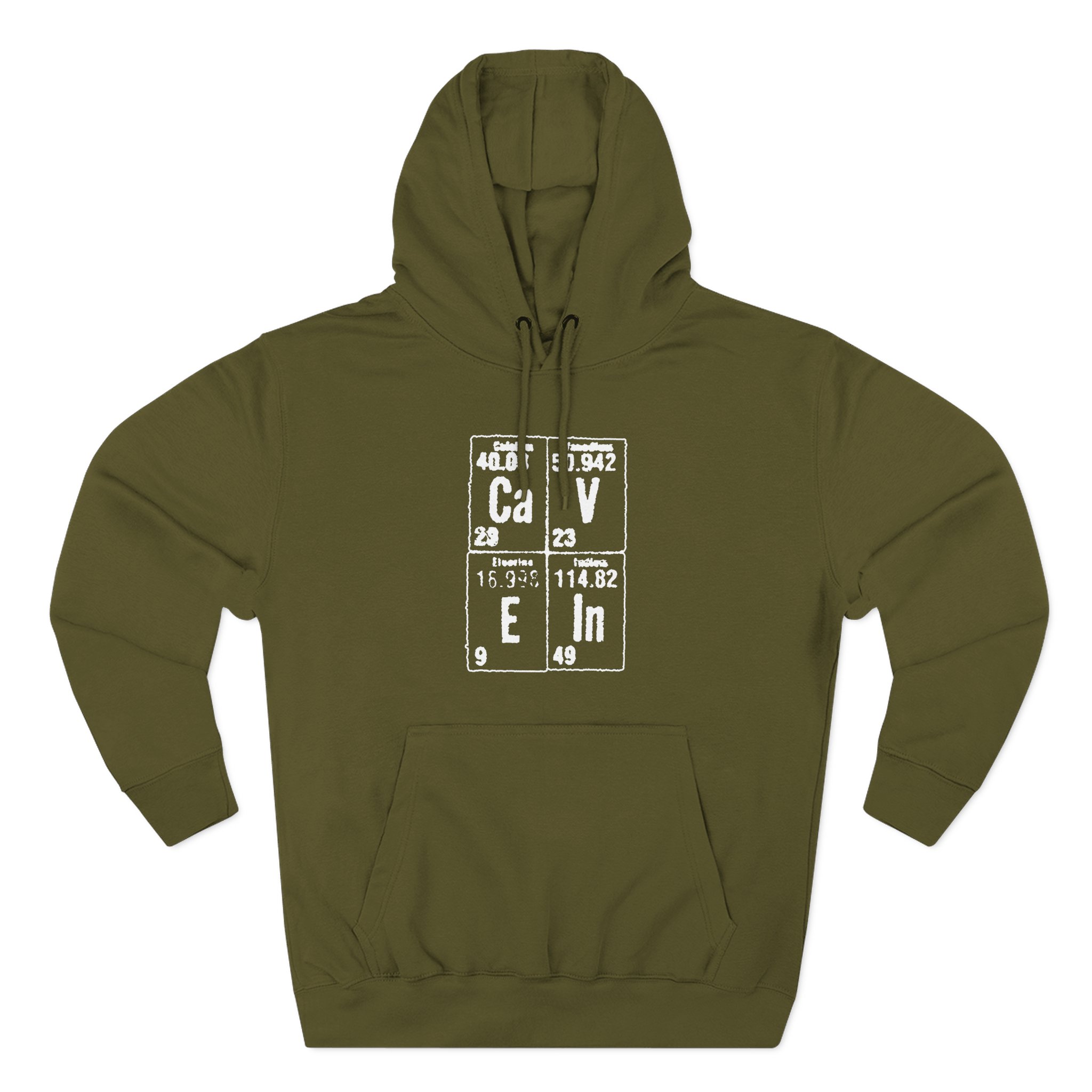 Cave in Elements Three-Panel Fleece Hoodie