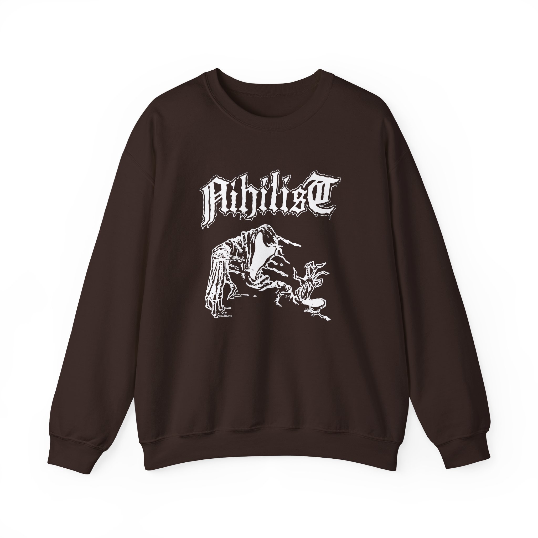 Entombed Nihilist Ghost Unisex Heavy Blendâ„¢ Crewneck Sweatshirt