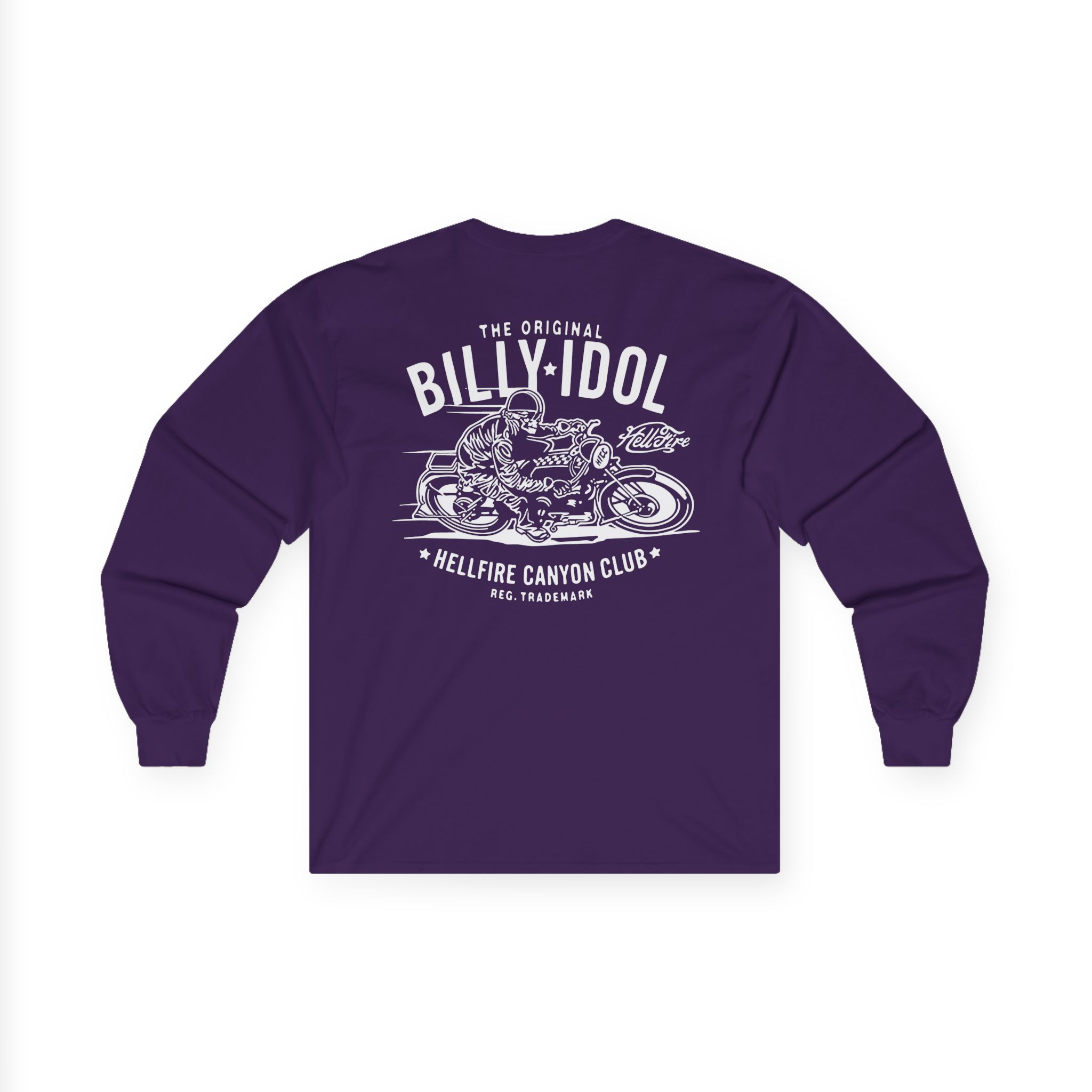 Billy Idol the Original Hellfire Canyon Club Unisex Ultra Cotton Long Sleeve Tee