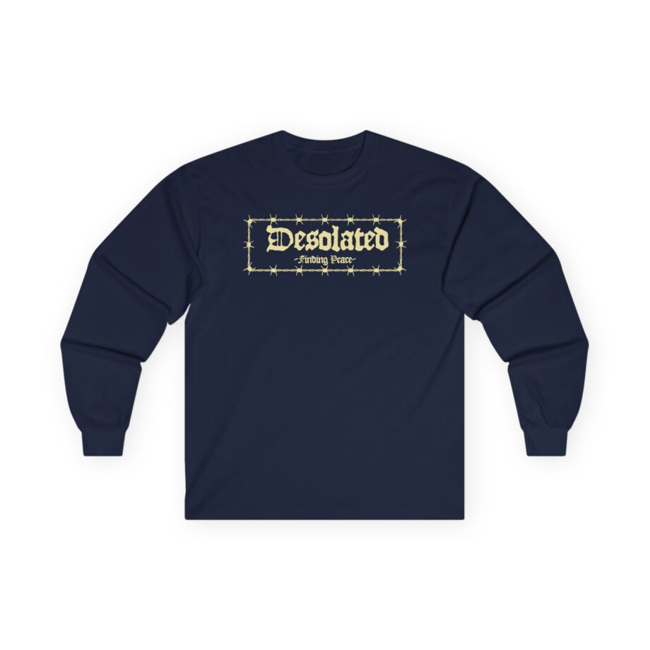 Desolated Finding Peace Unisex Ultra Cotton Long Sleeve Tee