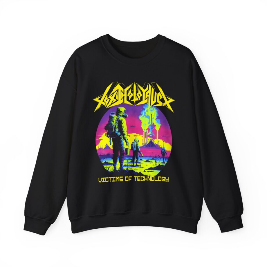Toxic Holocaust Victims of Technology Unisex Heavy Blend™ Crewneck Sweatshirt
