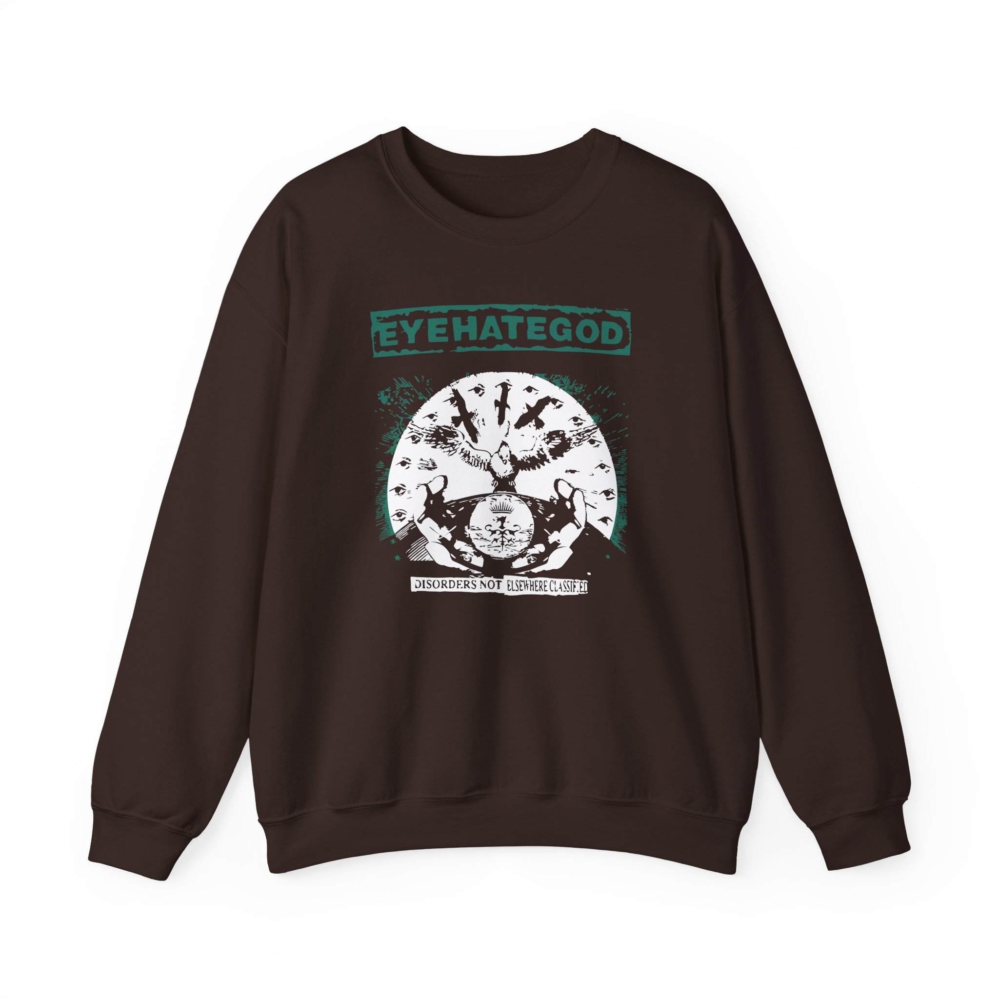 Eyehategod Disorders Not Elsewhere Classified Unisex Heavy Blendâ„¢ Crewneck Sweatshirt