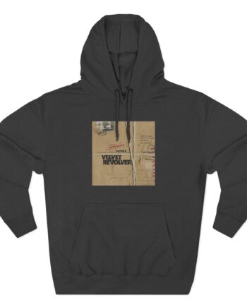 Velvet Revolver Slither 2 Album Cover Three-Panel Fleece Hoodie