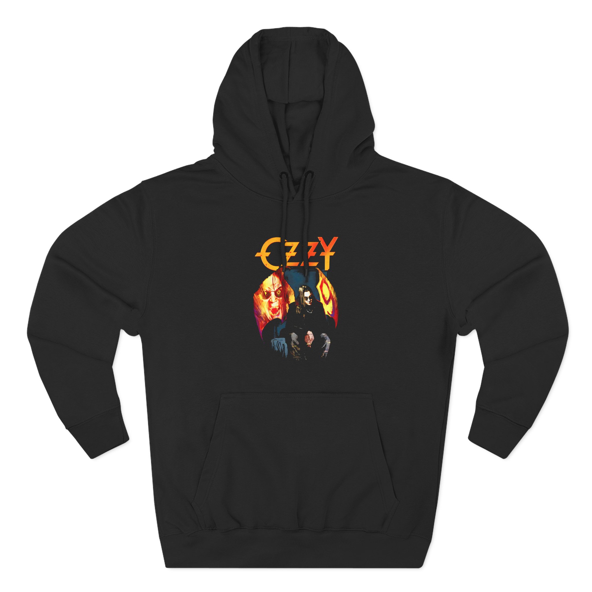 Ozzy Osbourne Patient No 9 Wings of 9 Three-Panel Fleece Hoodie