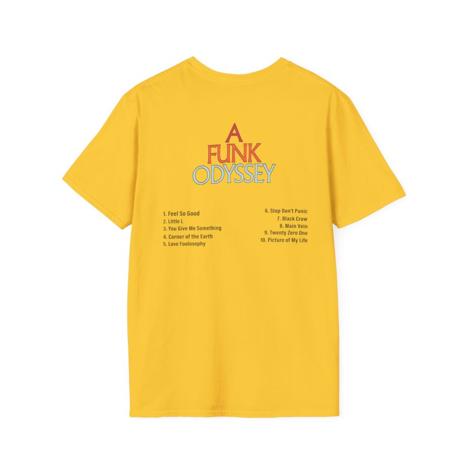 J Funk Odyssey Tracklist Unisex Softstyle T-Shirt