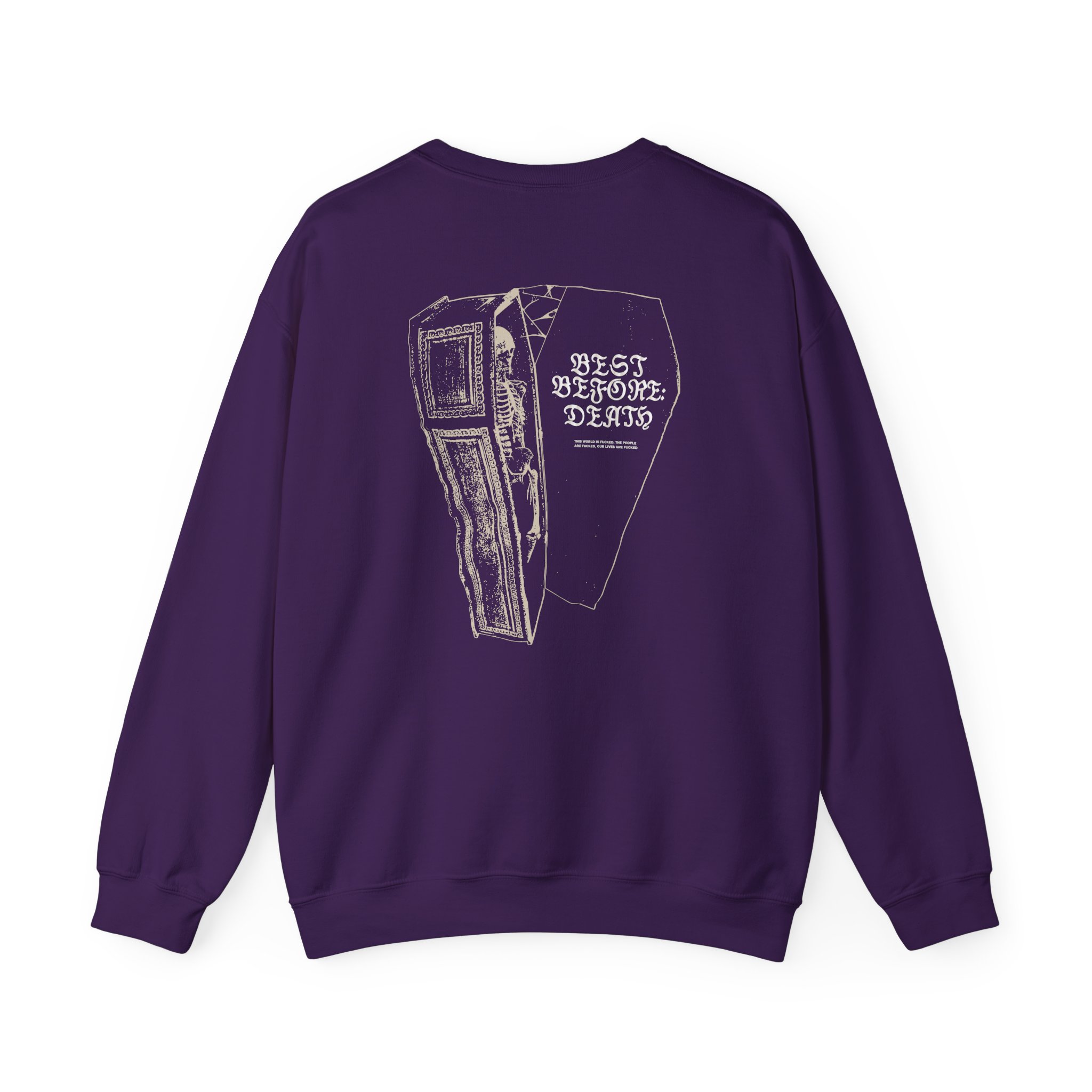 Paleface Best Before Death Unisex Heavy Blendâ„¢ Crewneck Sweatshirt