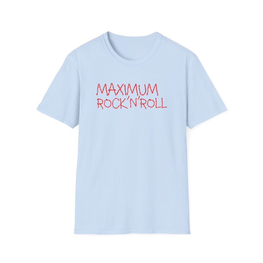 Primal Scream Maximum Rock'n'roll Unisex Softstyle T-Shirt