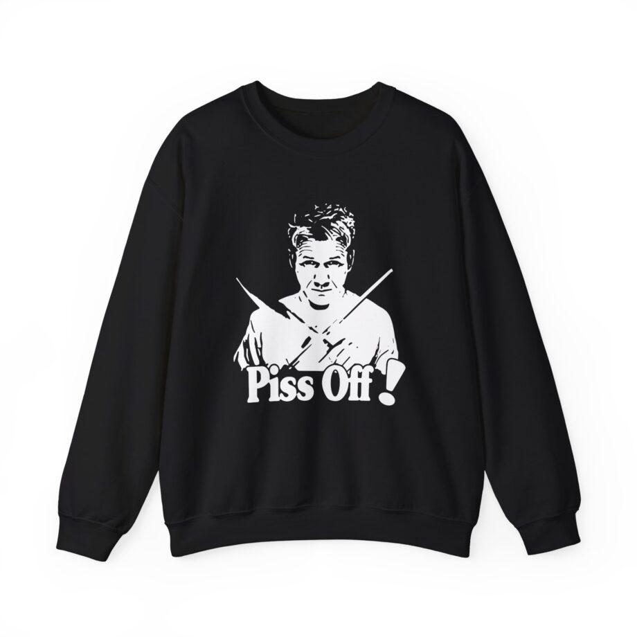 Gordon Ramsay Chef Piss Off Unisex Heavy Blend™ Crewneck Sweatshirt
