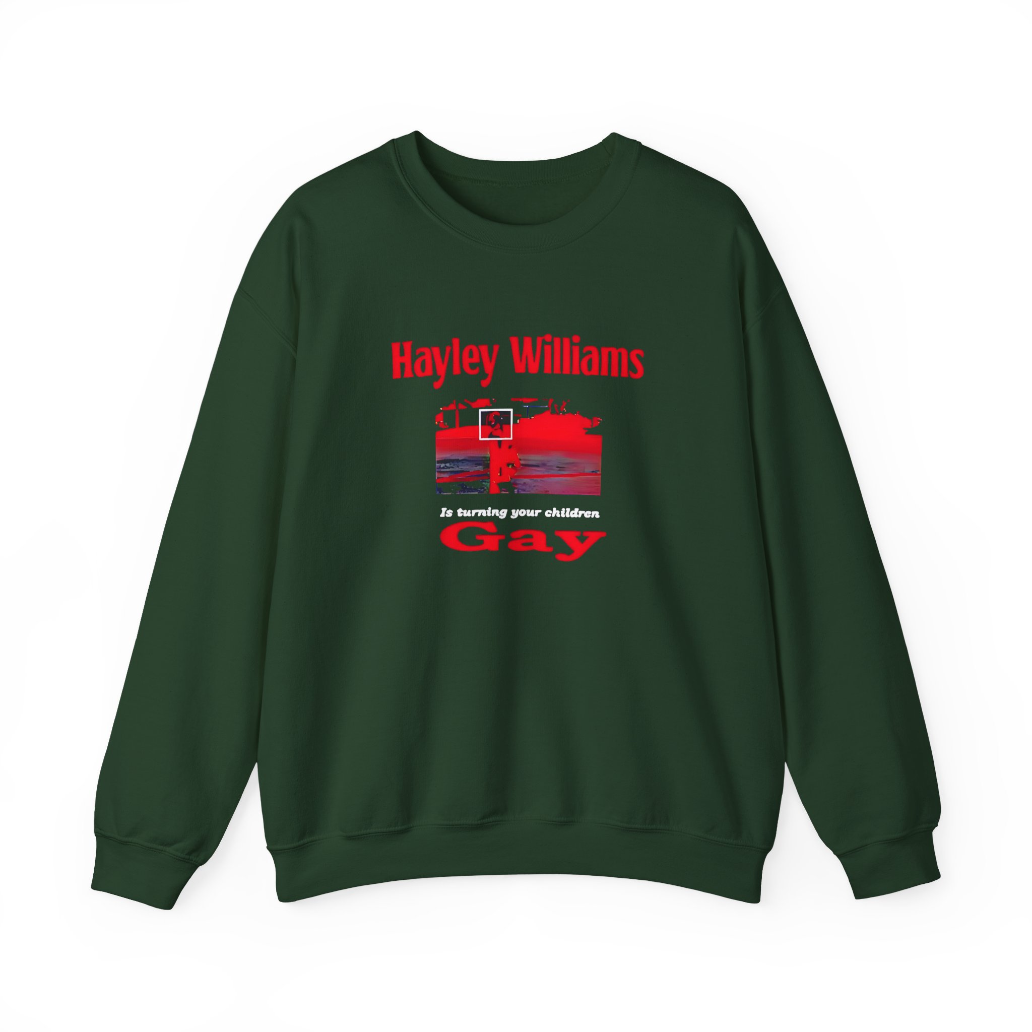 Hayley Williams Turning Your Children Gay Unisex Heavy Blendâ„¢ Crewneck Sweatshirt