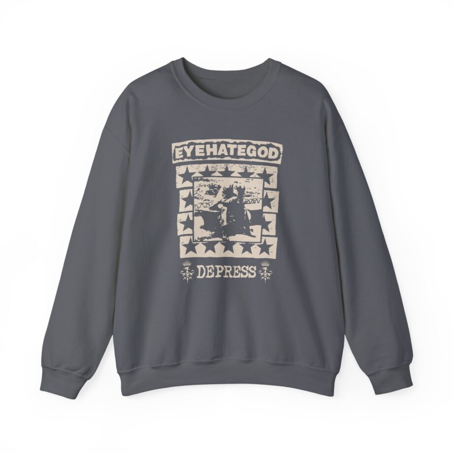 Eyehategod Depress Unisex Heavy Blend™ Crewneck Sweatshirt