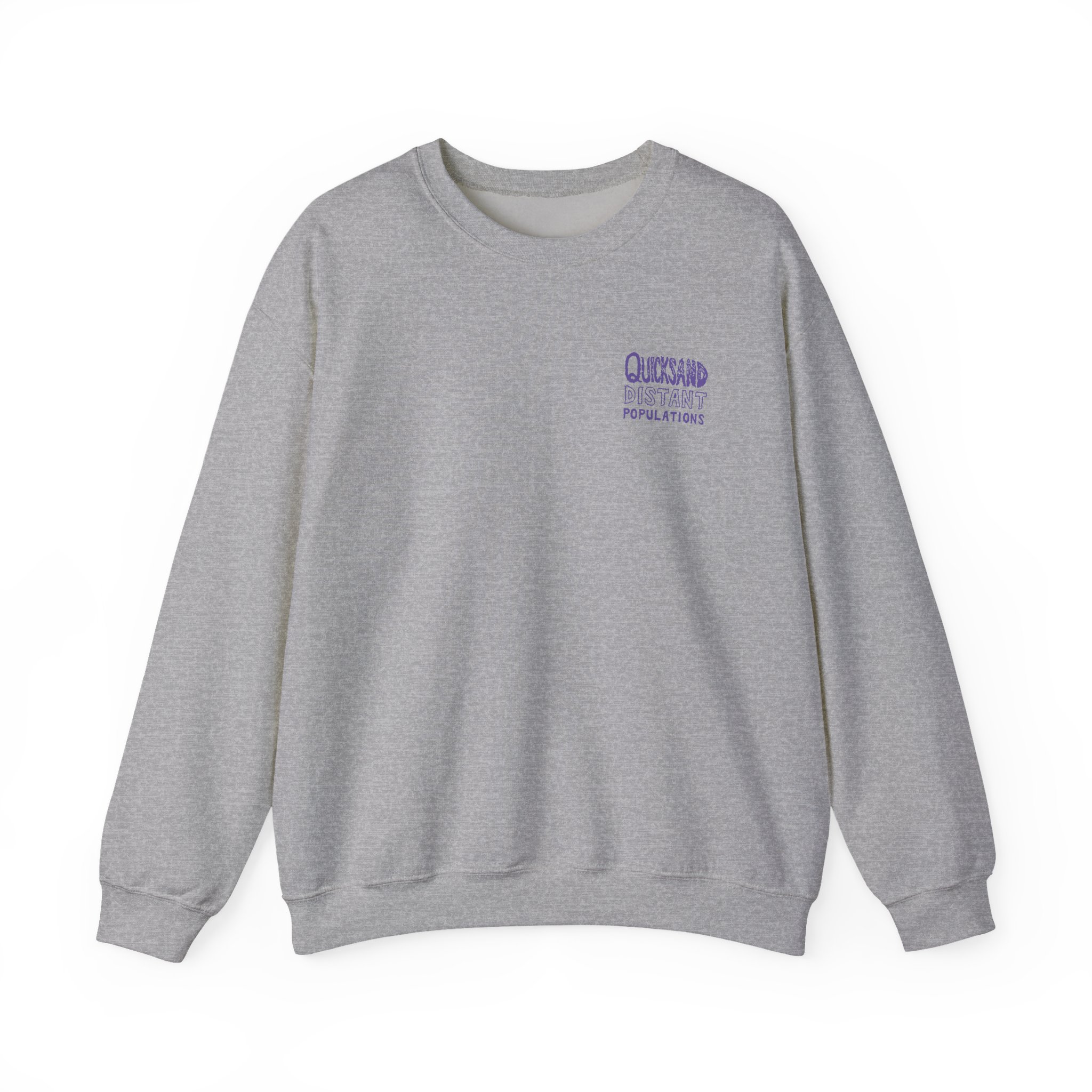 Quicksand Distant Populations Unisex Heavy Blendâ„¢ Crewneck Sweatshirt