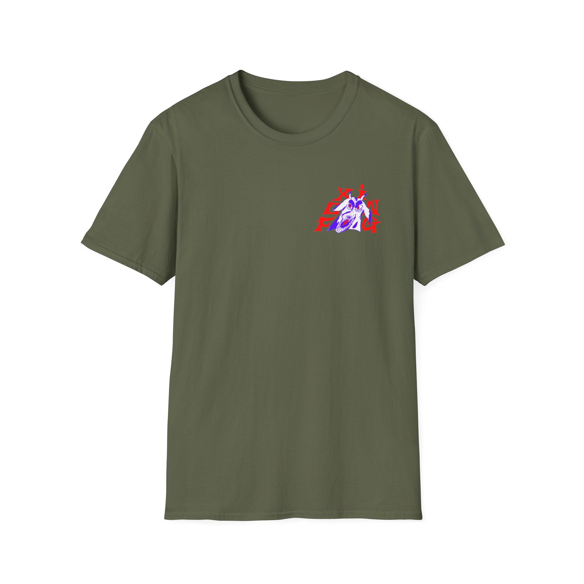 Foxing Devil Dogs Unisex Softstyle T-Shirt