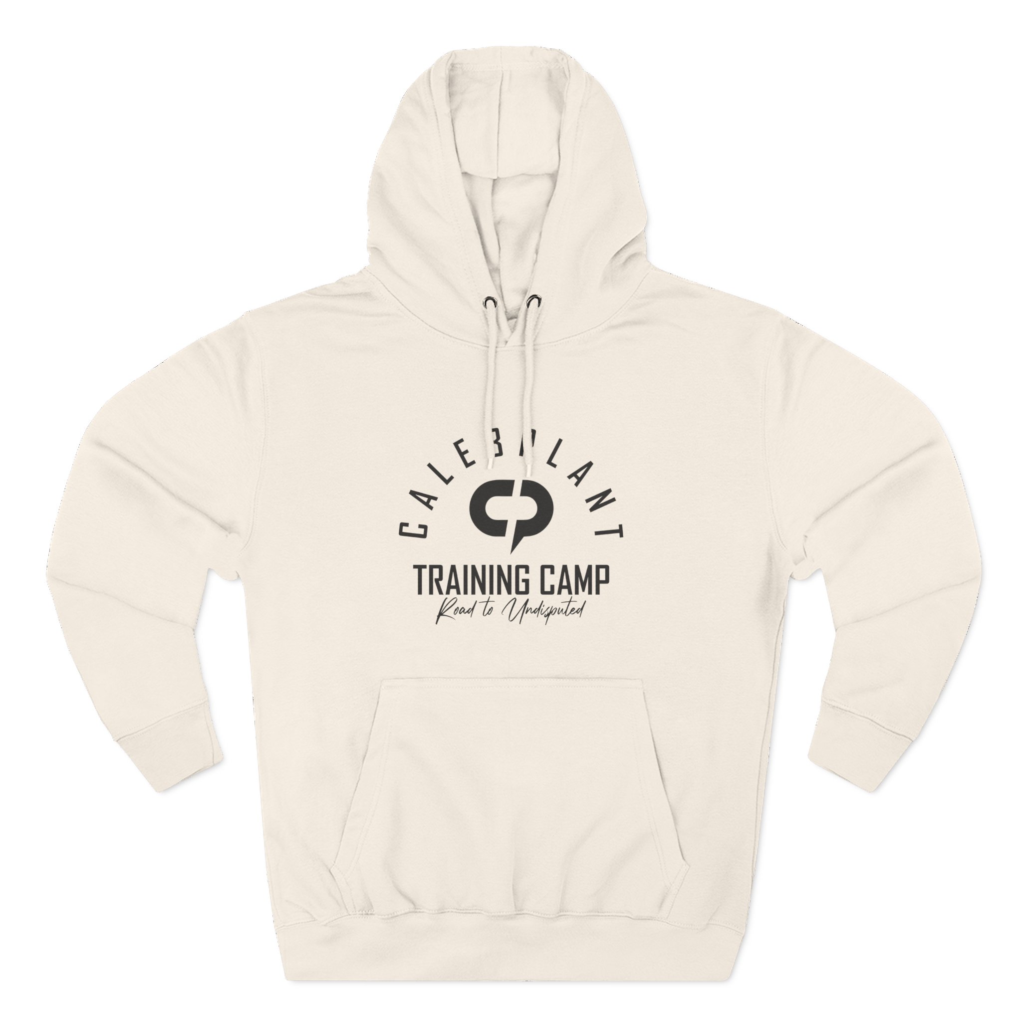Caleb Plant Training Camp W/ Logo Three-Panel Fleece Hoodie